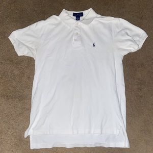 White Ralph Lauren polo